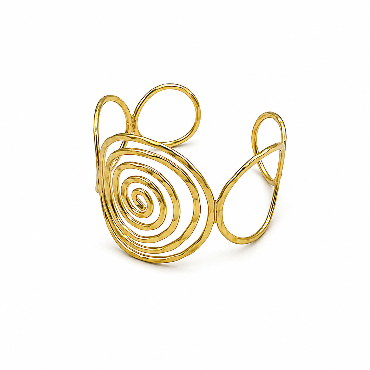 Sun Spiral cuff