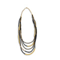 multi strand necklace