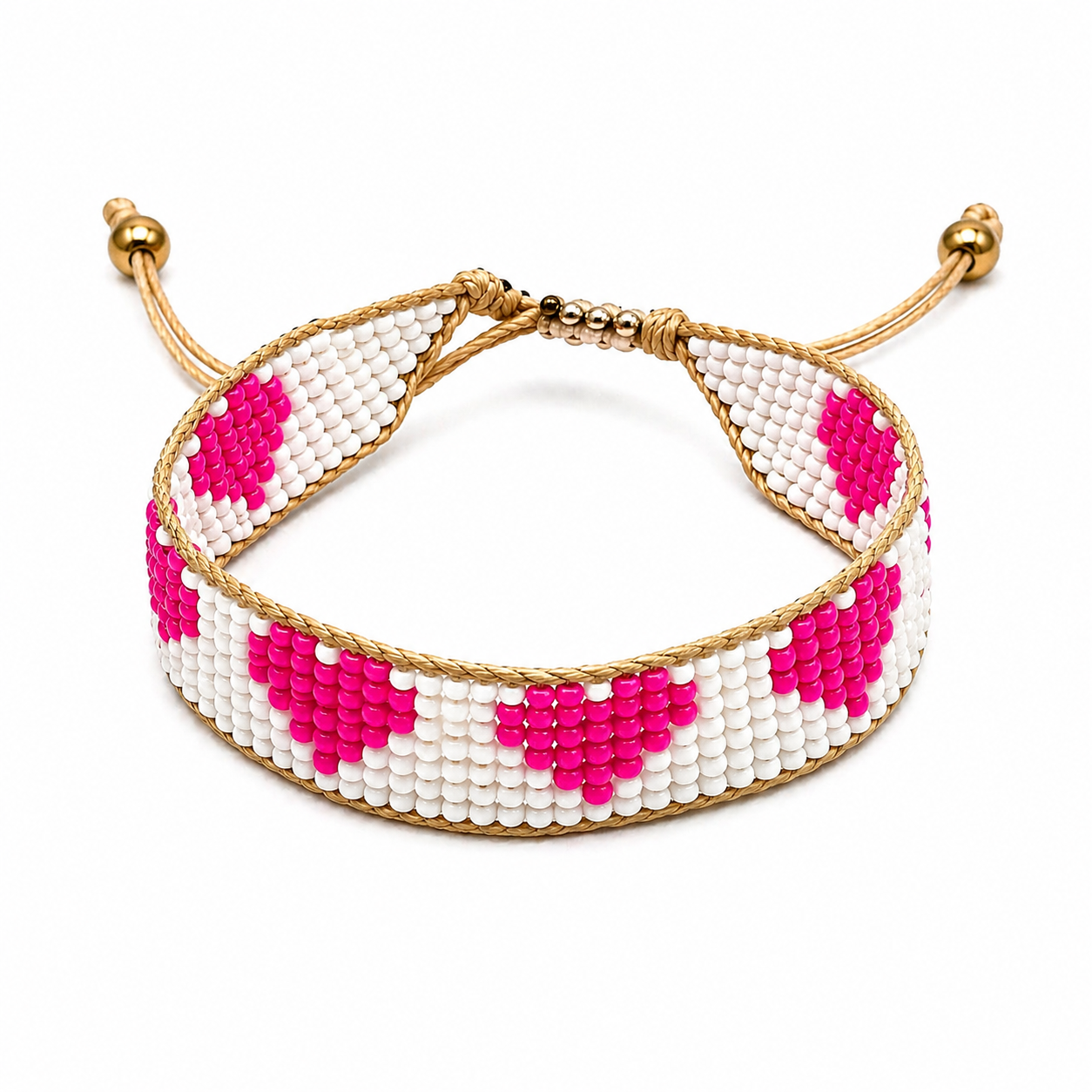 Pink Heart Bracelet
