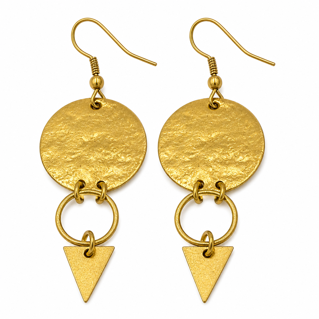 Arrow moon earrings