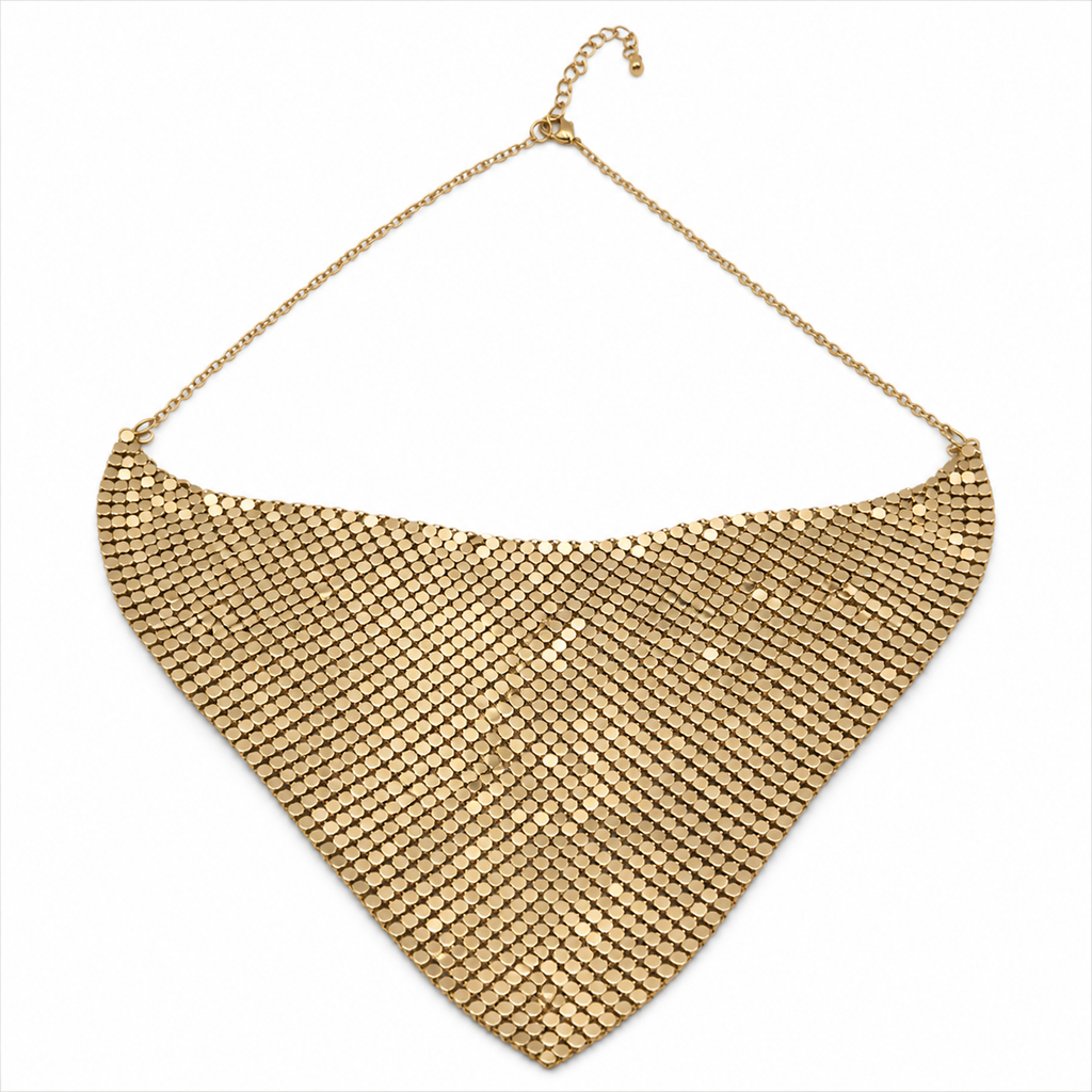 Golden Drape Necklace