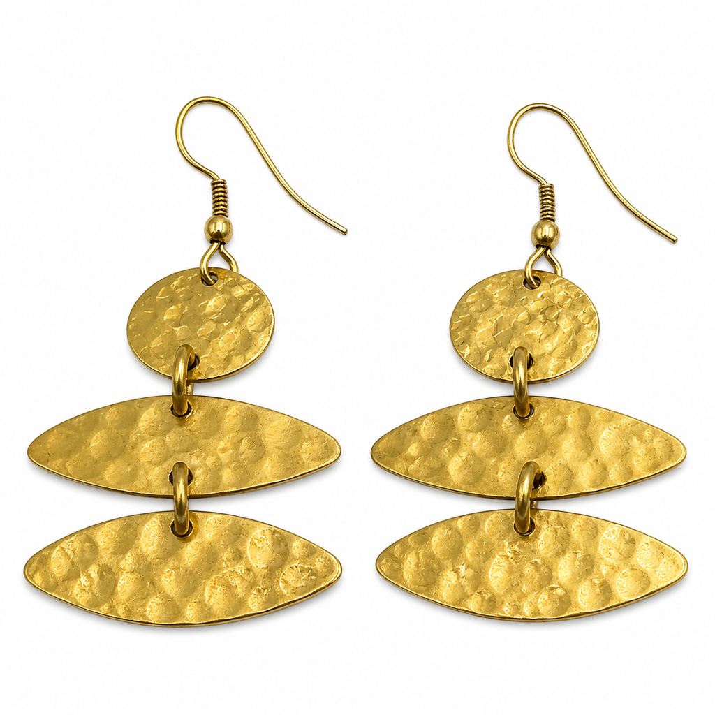Luna cascade earrings