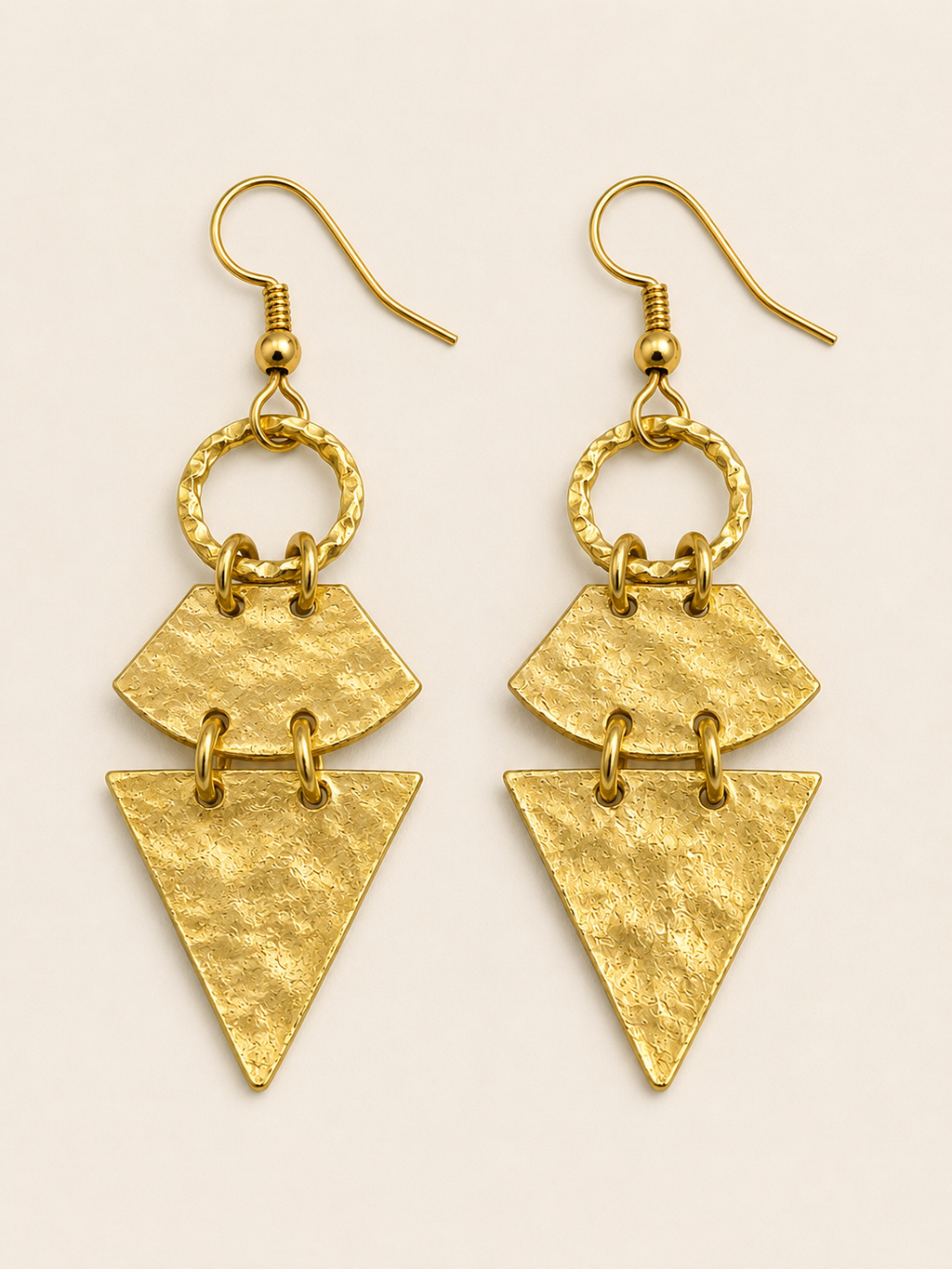 Pointed galaxy earrings