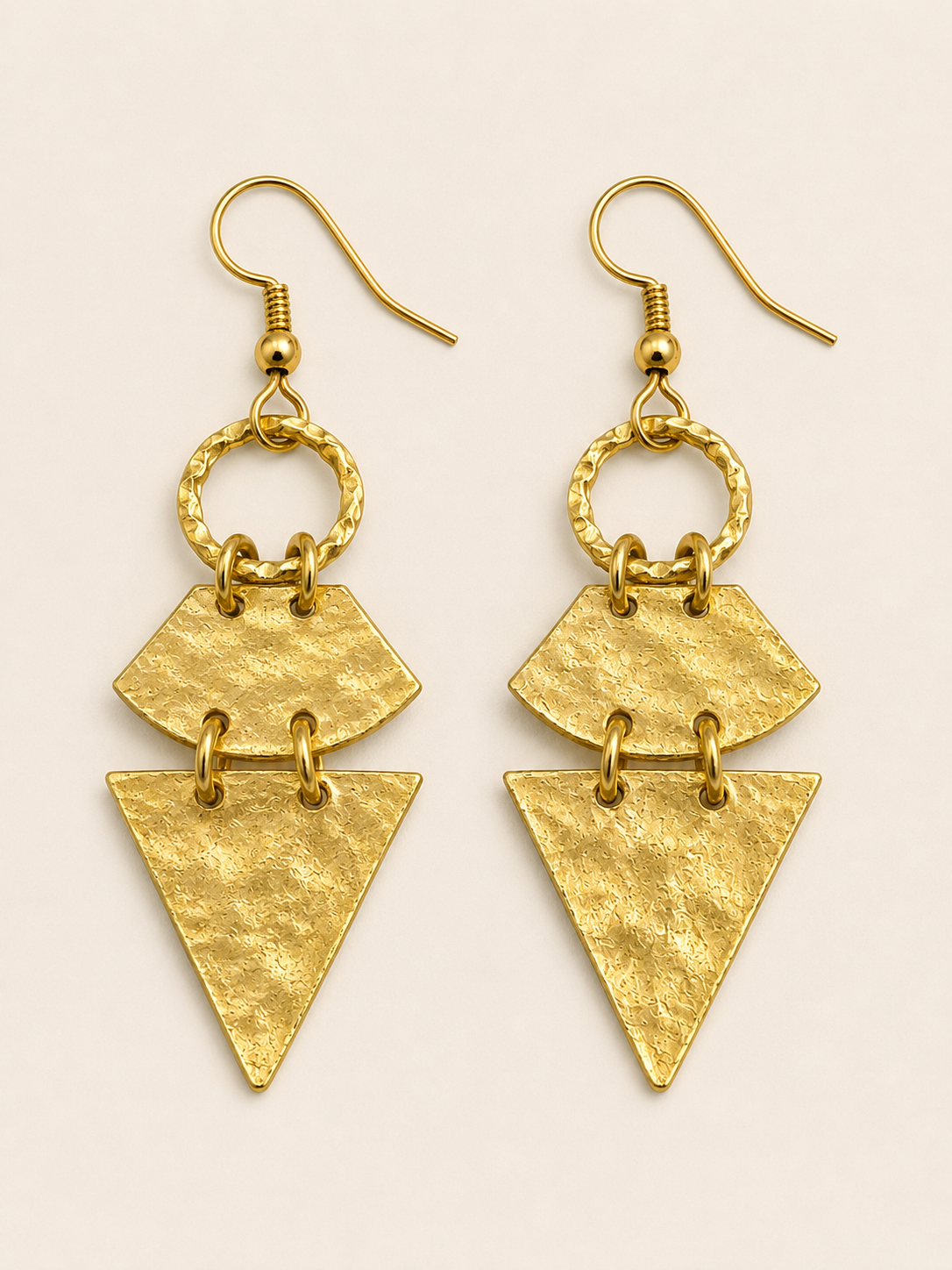Pointed galaxy earrings