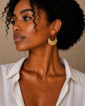 Crescent moon earrings