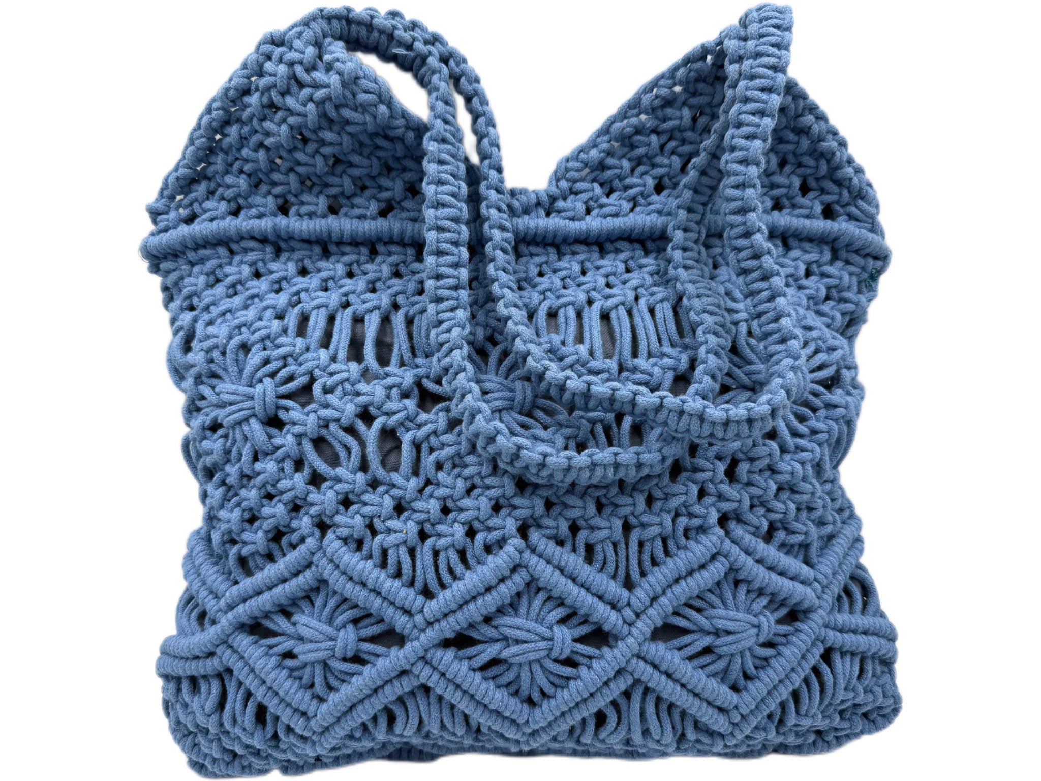 Handwoven Boho Crochet Shoulder Bag